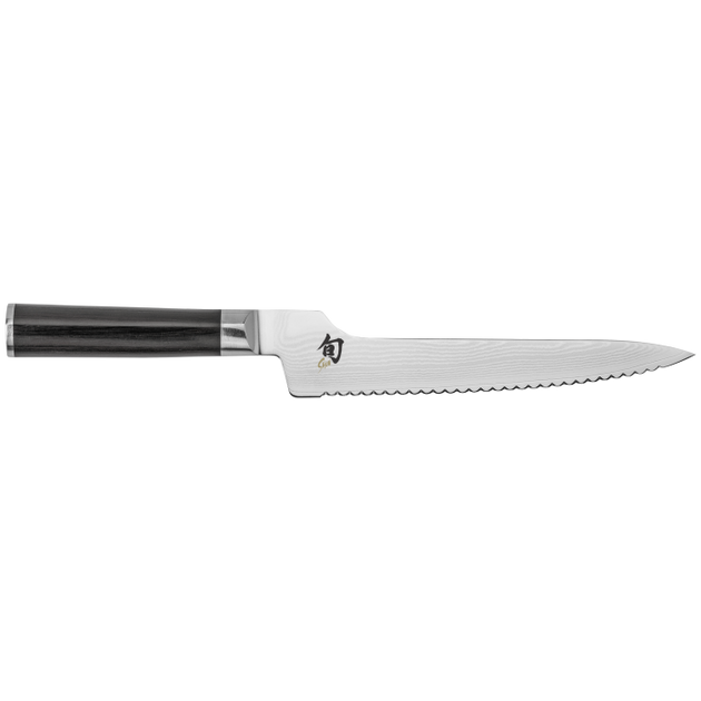 Half Serrated Jumbo Steak Knife, Black POM, 4.5