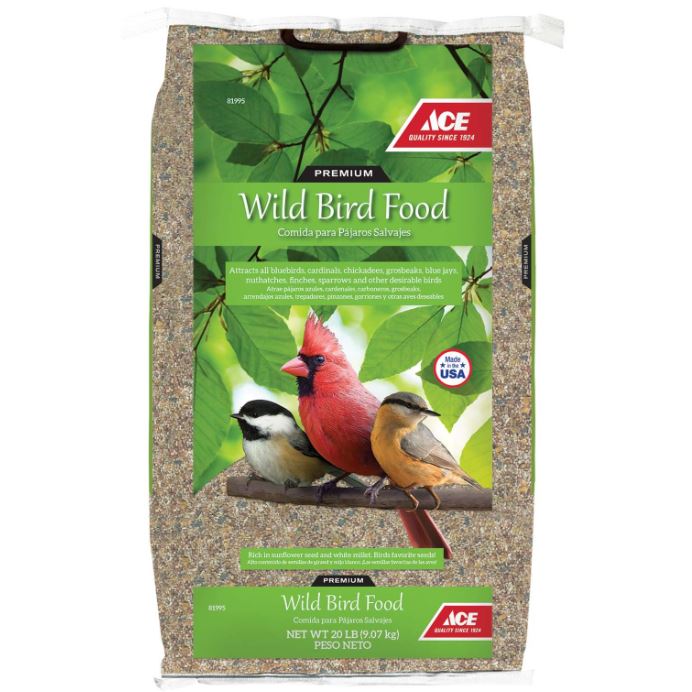 Ace Premium Wild Bird Seed 20lb