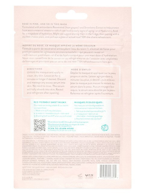 Patchology - Rosé Sheet Mask