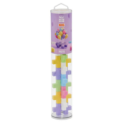 Plus-Plus - Big Pastel 15-Piece Tube