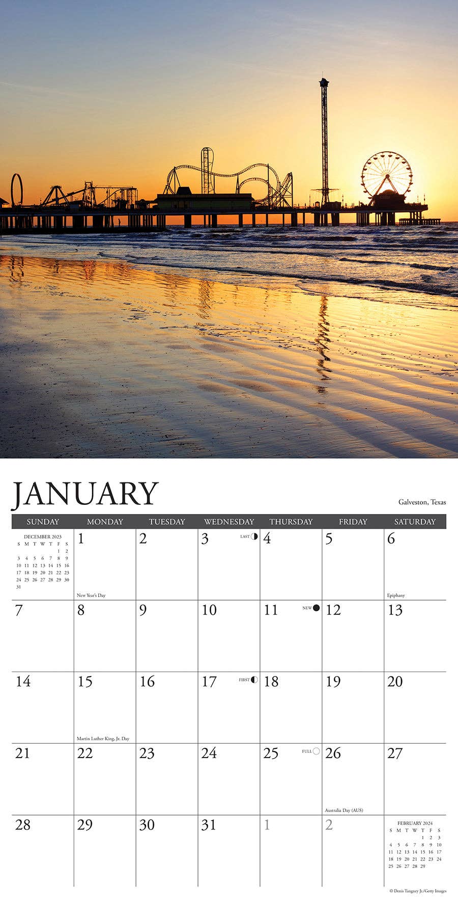 Gulf Coast 2024 Wall Calendar