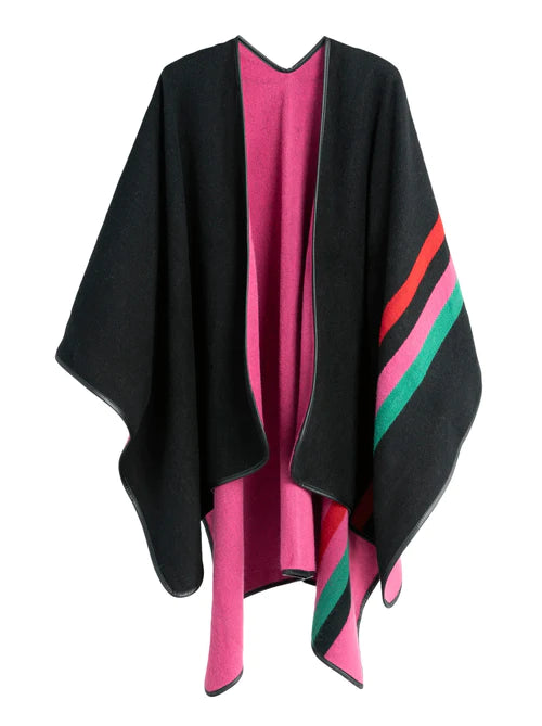 Cordelia Reversible Cape - Multi