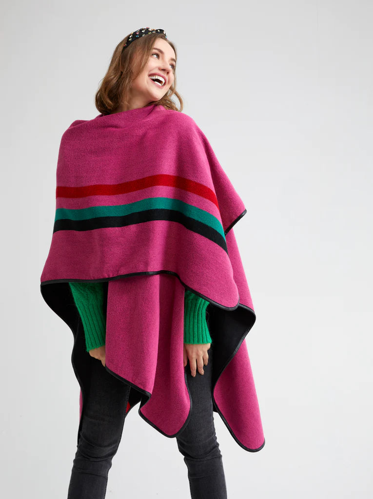 Cordelia Reversible Cape - Multi