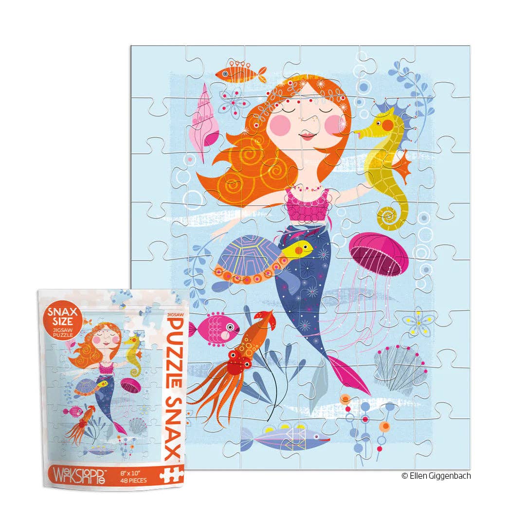 WerkShoppe - Snax Size 48 Piece Jigsaw Puzzle