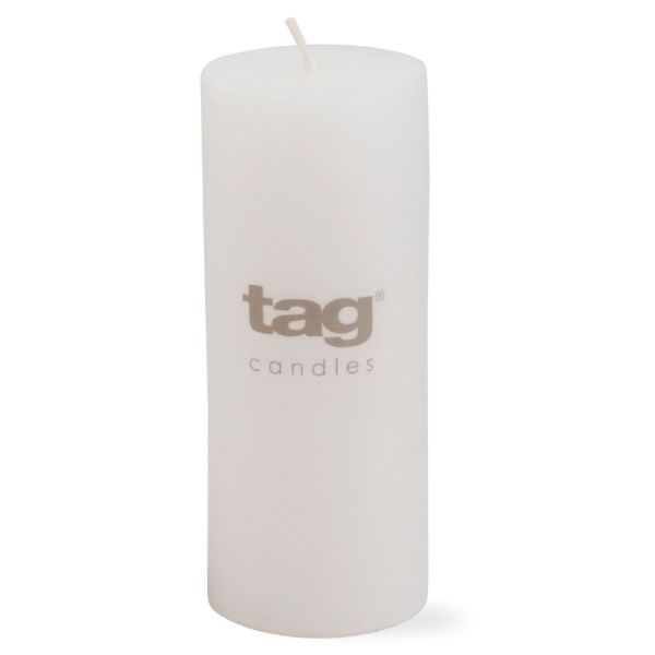 Chapel Pillar Candle - White