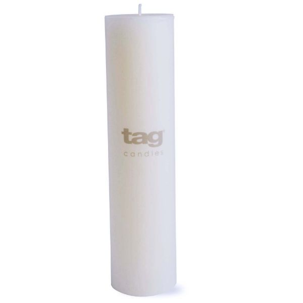 Chapel Pillar Candle - White