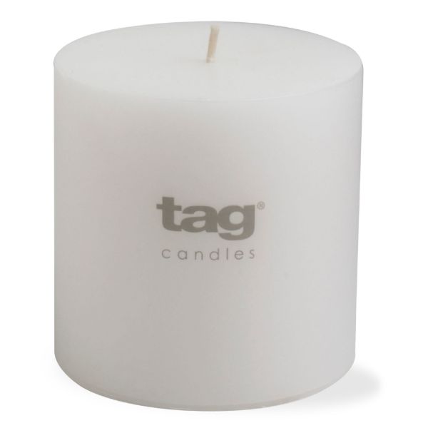 Chapel Pillar Candle - White