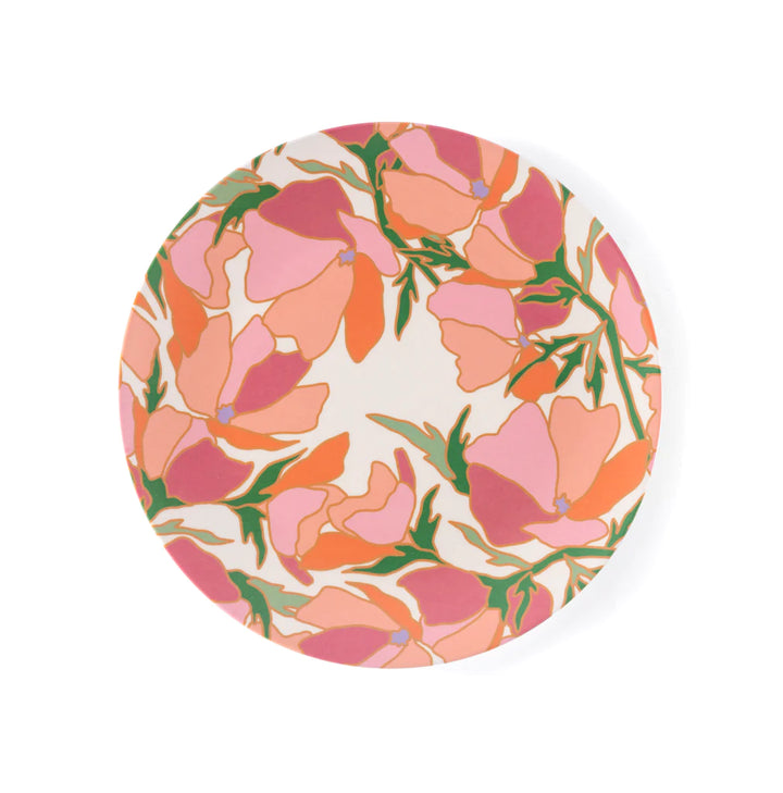 Primavera Melamine Floral Plate