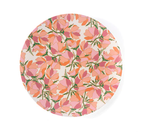 Primavera Melamine Floral Plate