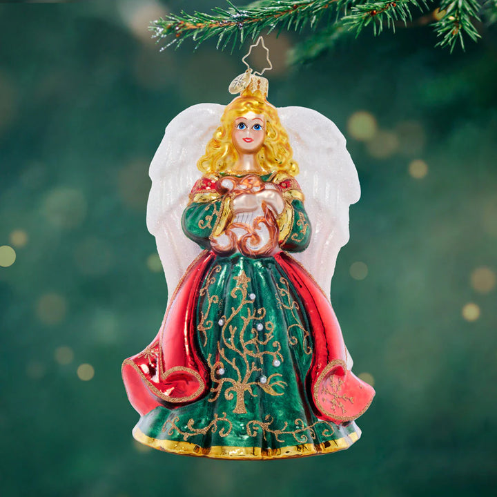 Christopher Radko - Heavenly Harpist Ornament