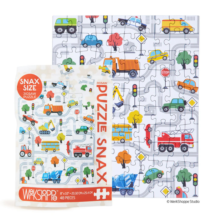 WerkShoppe - Snax Size 48 Piece Jigsaw Puzzle