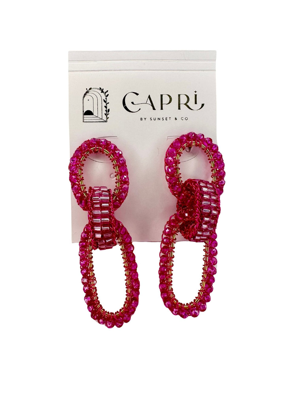 Lavish Stevie Earrings - Capri by Sunset & Co.