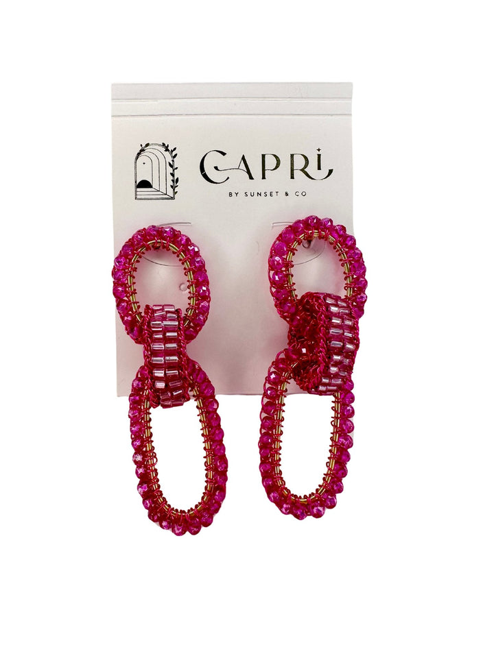 Lavish Stevie Earrings - Capri by Sunset & Co.