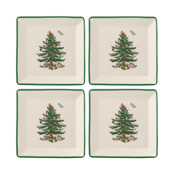 Spode - Tidbit Plate - Christmas Tree