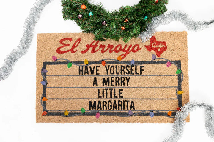 El Arroyo - Holiday Marquee Coir Doormat