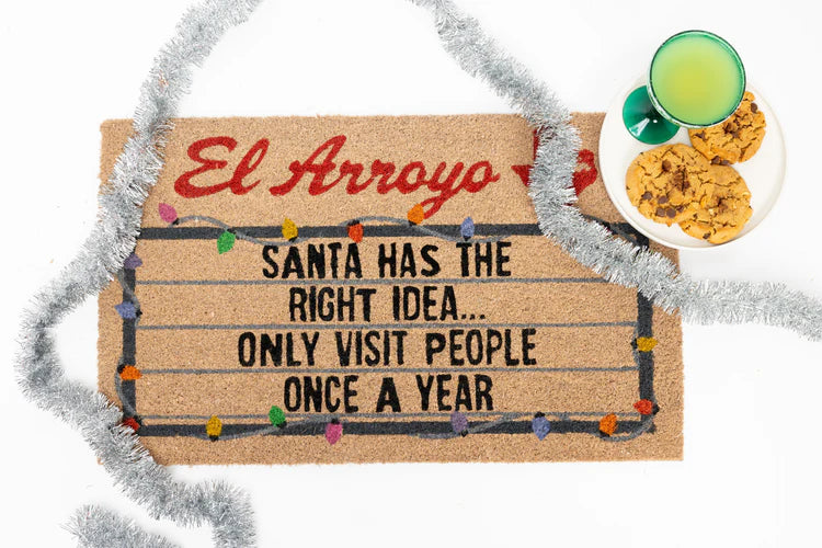 El Arroyo - Holiday Marquee Coir Doormat