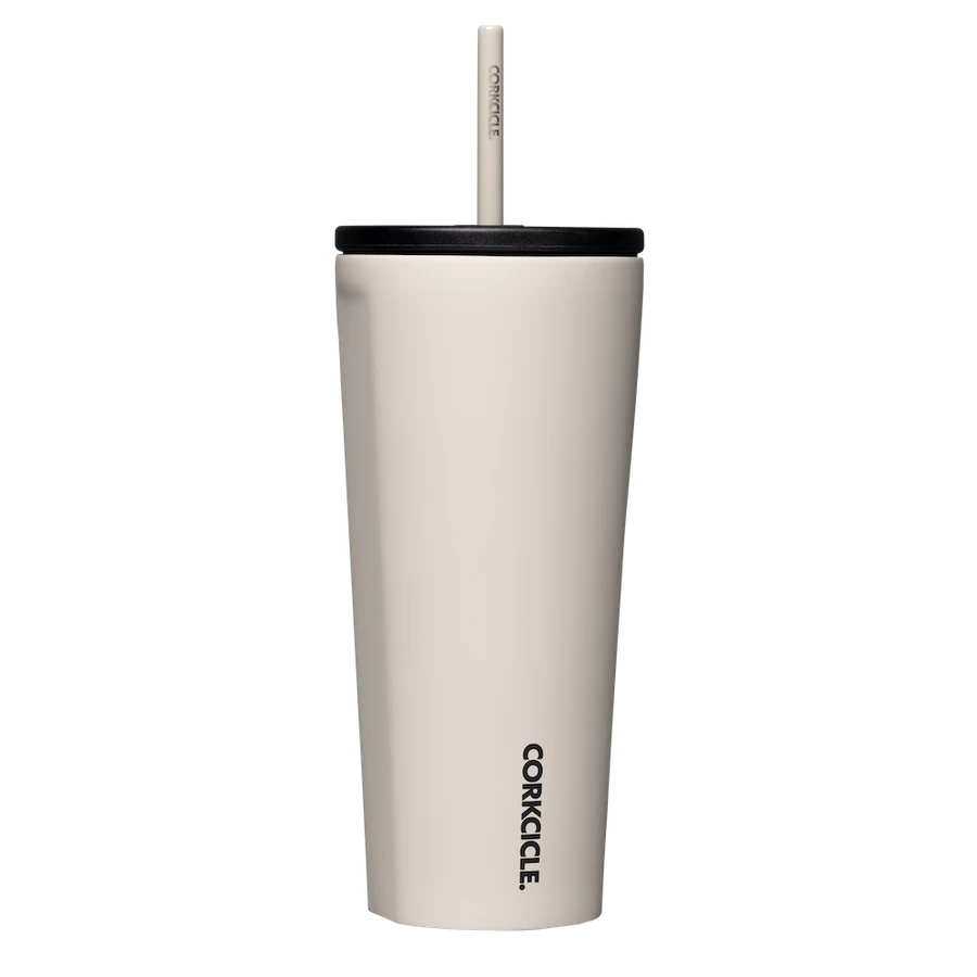 Corkcicle - Cold Cup Insulated Tumbler with Straw