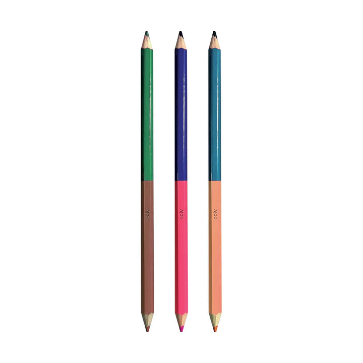 Ooly - 2-of-a-Kind Double-Ended Colored Pencils