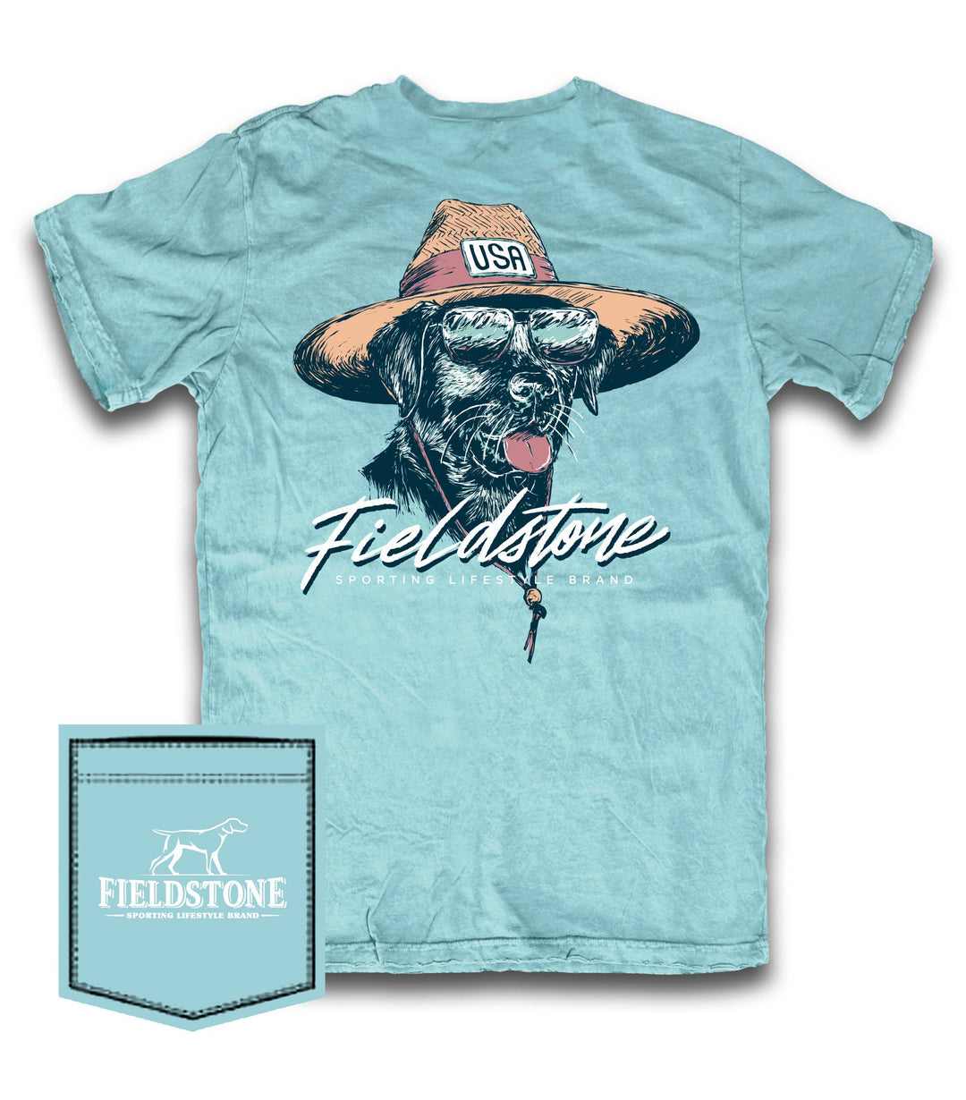 Fieldstone Outdoor Provisions Co. - Chalky Mint Beach Bum T-Shirt