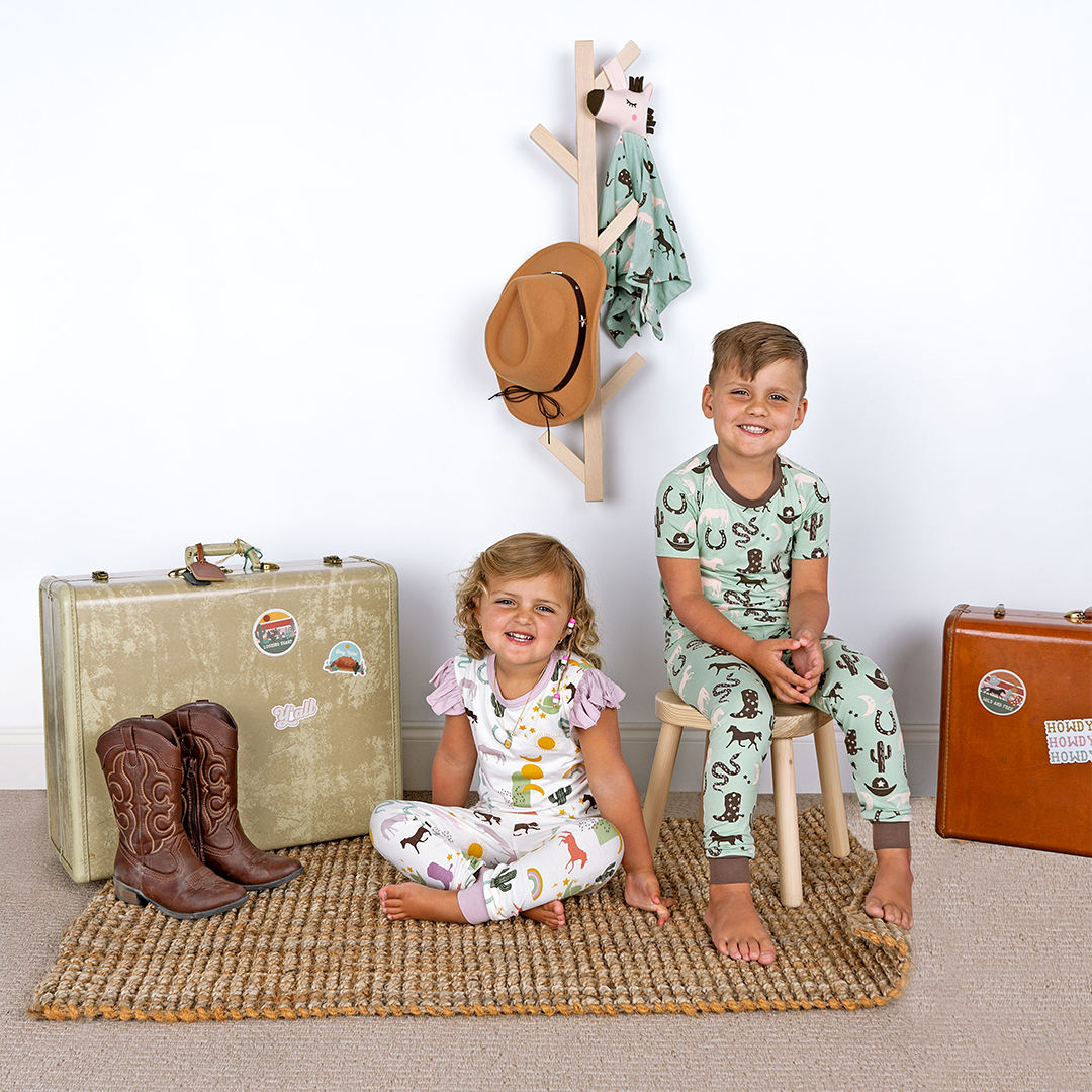 Emerson and Friends - Kid's Wild and Free Bamboo Pajama Set