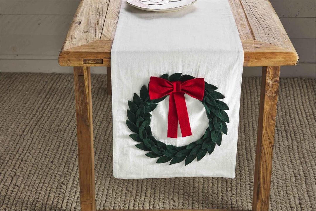 Wreath Table Runner