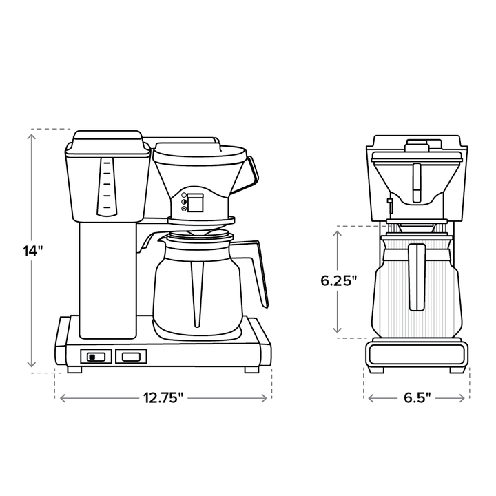 MoccaMaster - KB Glass Carafe Coffee Maker