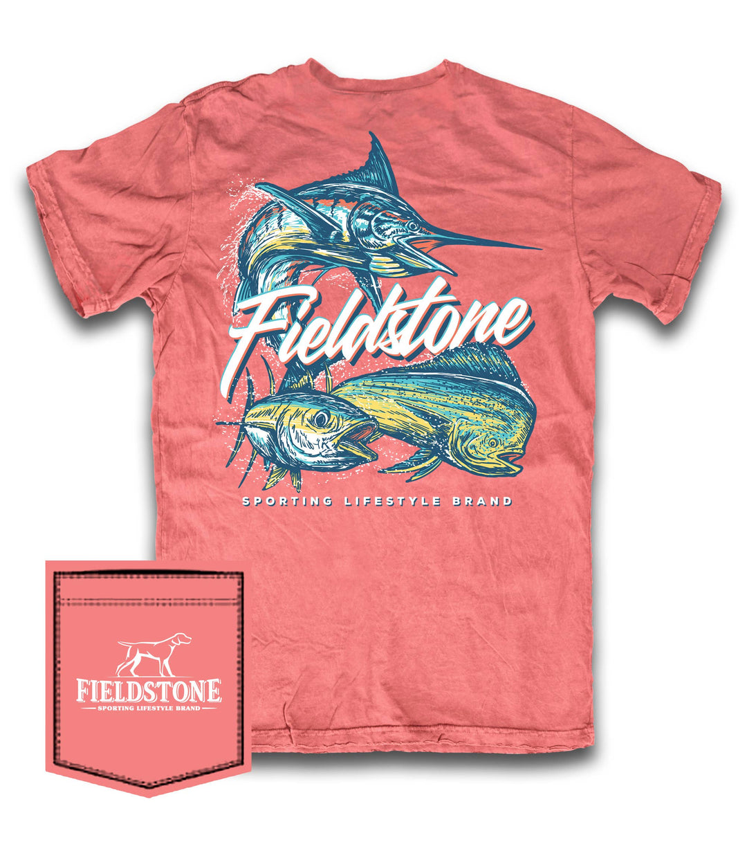 Fieldstone Outdoor Provisions Co. - Watermelon Offshore Slam T-Shirt