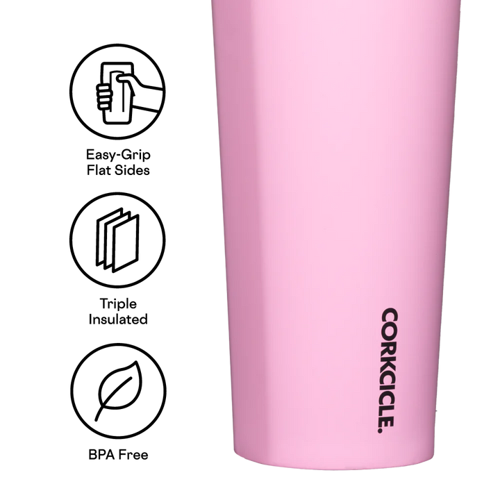 Corkcicle - Cold Cup Insulated Tumbler with Straw