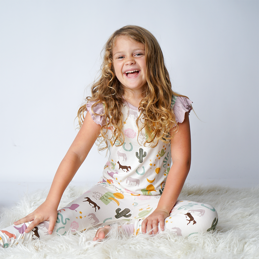 Emerson and Friends - Kid's Wild and Free Bamboo Pajama Set