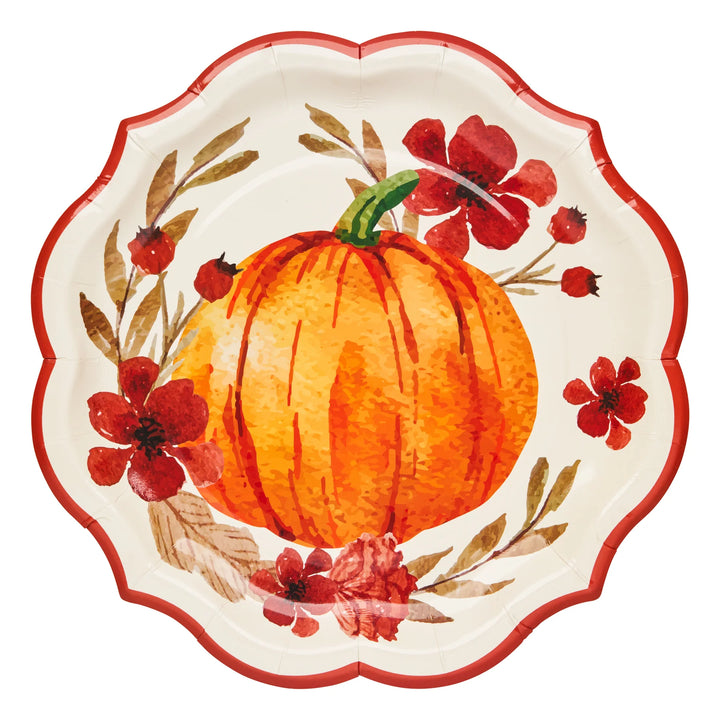 Sophistiplate - Autumn Foliage Paper Plates