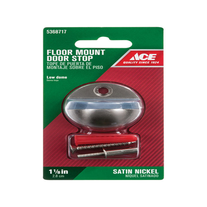 Ace 1-1/8 in. W Floor Mount Doorstop