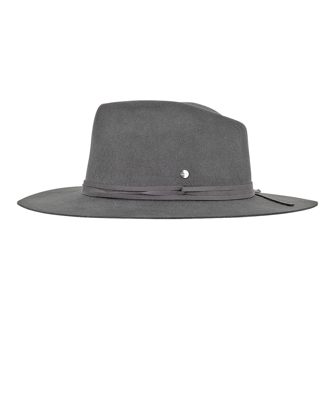 Kooringal - Alice Wide-Brim Felt Fedora - Charcoal