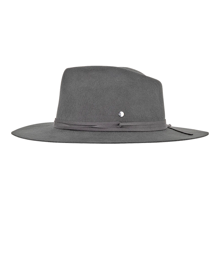 Kooringal - Alice Wide-Brim Felt Fedora - Charcoal