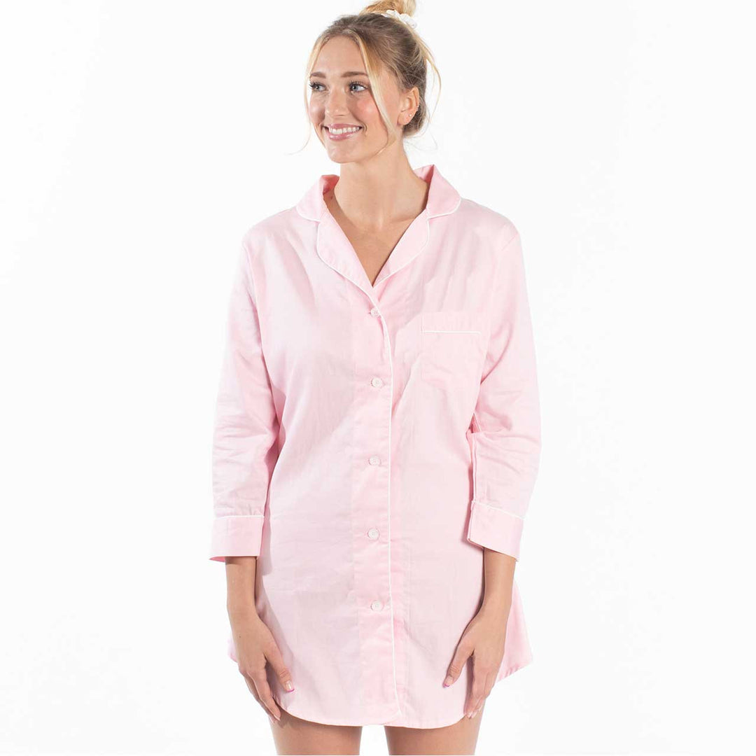 Bella - Button-Down Sleep Shirt