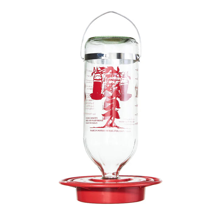 Best-1 - Glass Hummingbird Feeder