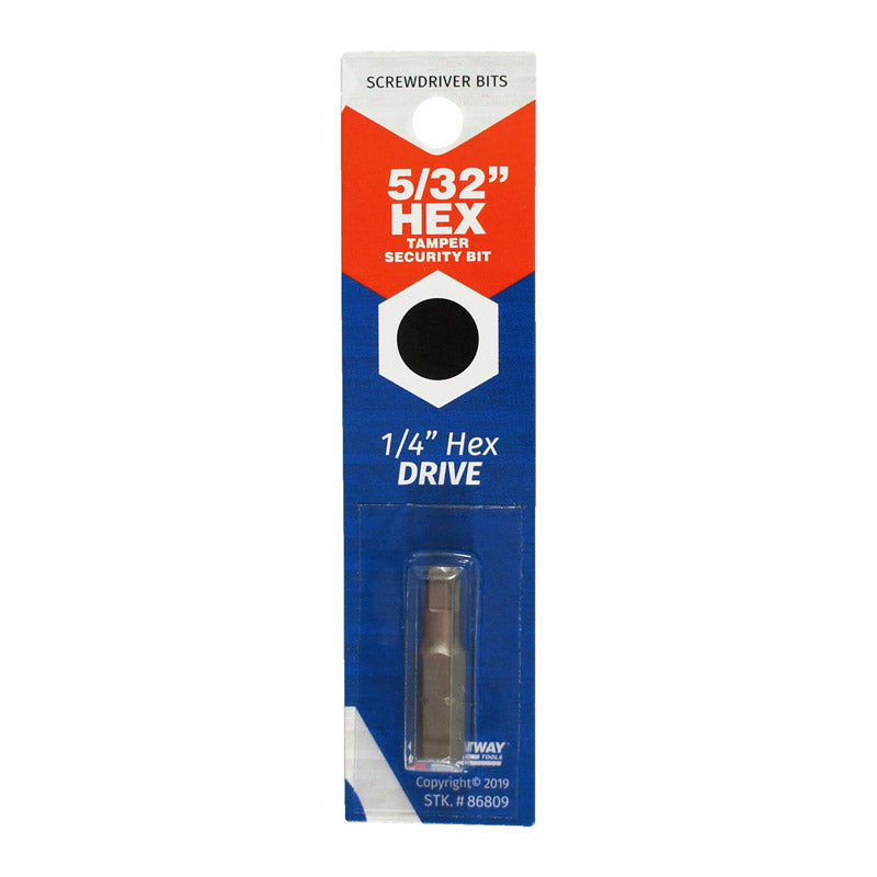 Best Way Tools 5/32 in. Security Hex Bit