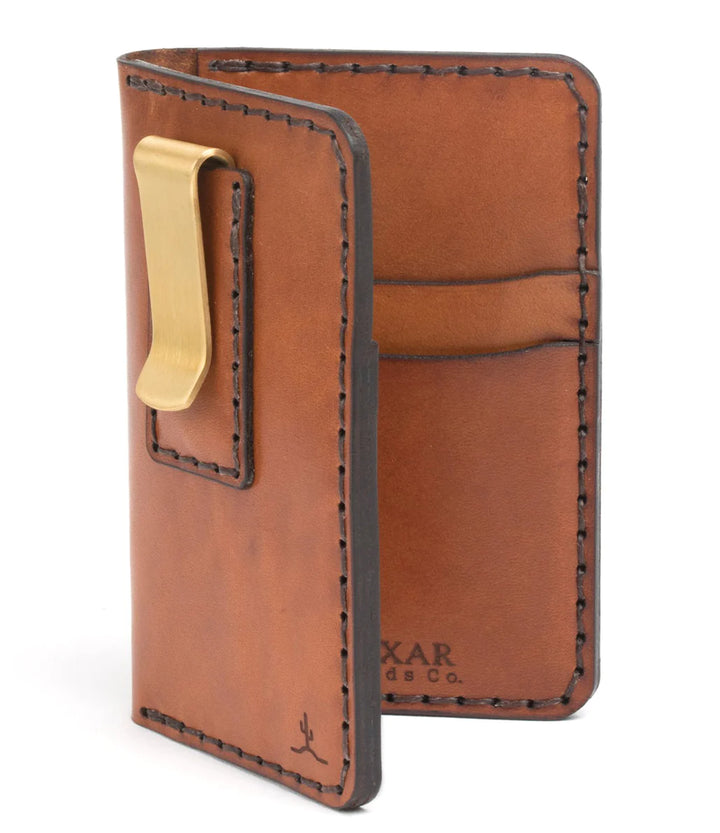 Bexar Goods - Vertical Card Wallet with Money Clip