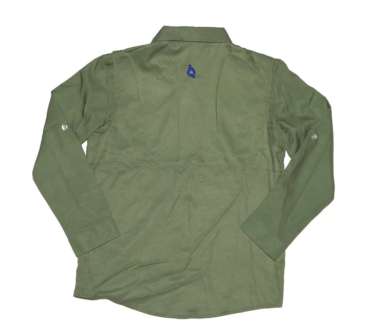 Blue Quail - Sage & Khaki Long Sleeve