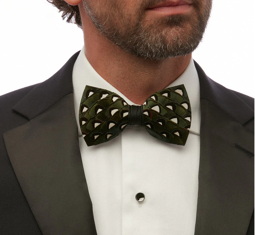 Brackish - Yukon Feather Bowtie