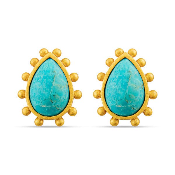 Christina Greene Starburst Stud Earrings - Capri by Sunset & Co.