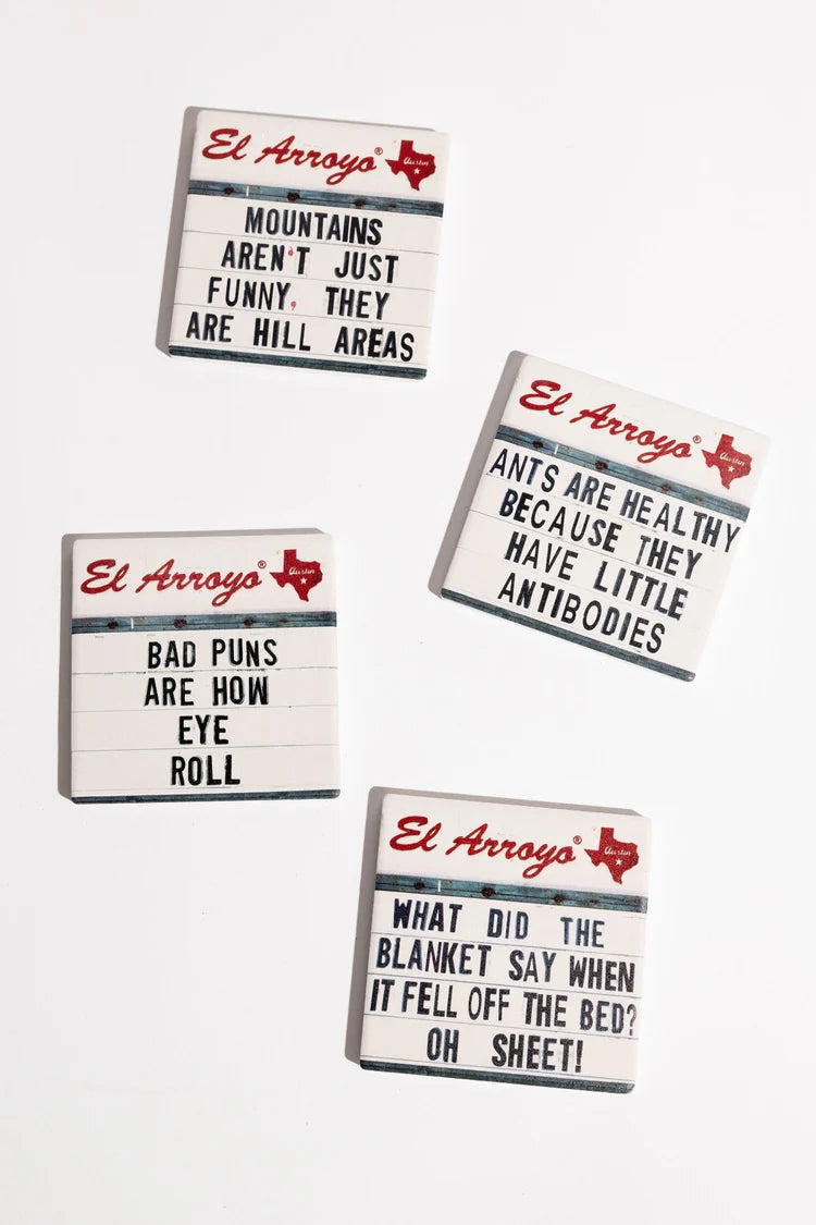 El Arroyo - Marquee Coaster Set