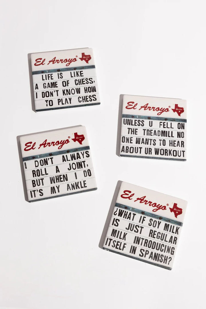 El Arroyo - Marquee Coaster Set