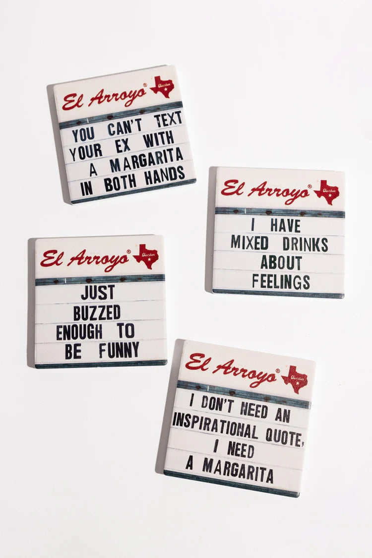 El Arroyo - Marquee Coaster Set