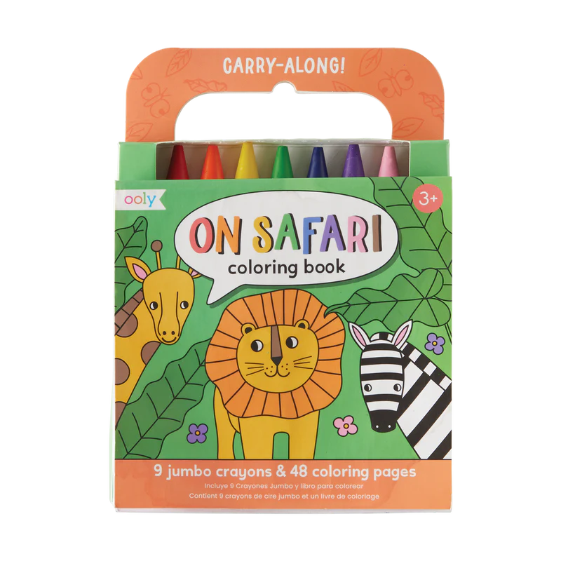 Ooly - Carry Along Coloring Book