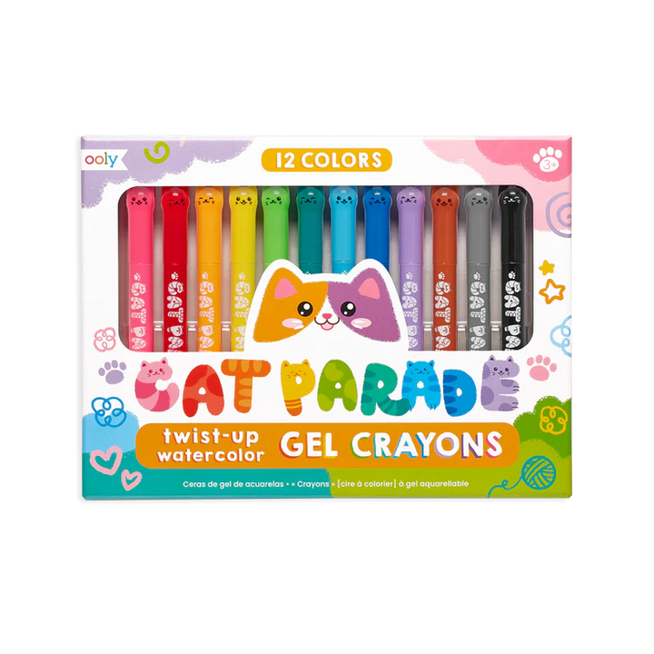 Ooly - Cat Parade Gel Crayons