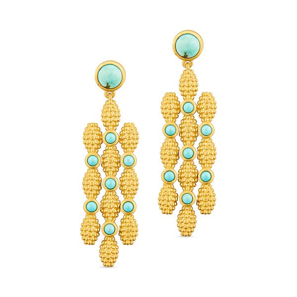 Christina Greene Air of Wonder Chandelier Earrings - Capri by Sunset & Co.