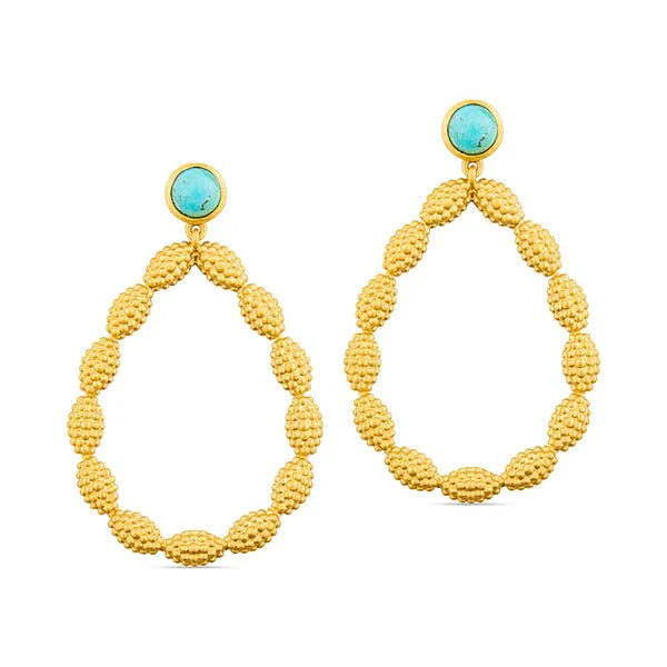 Christina Greene Great Heights Drop Earring - Capri by Sunset & Co.