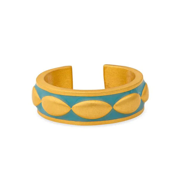 Christina Greene Coastal Enamel Ring - Capri by Sunset & Co.