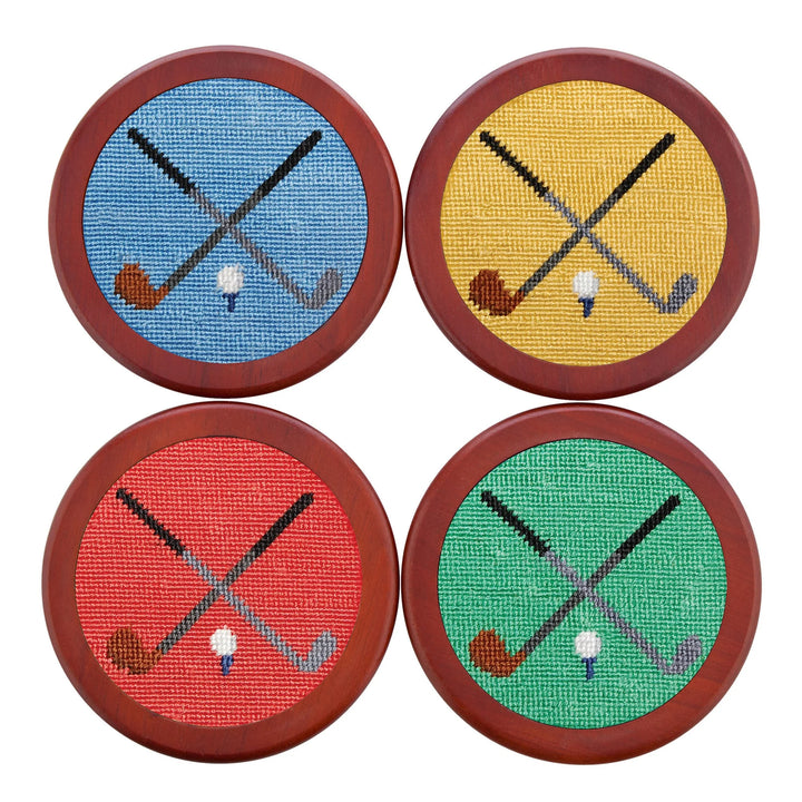 Smathers & Branson - Crossed Clubs Coaster Set