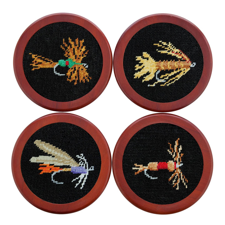 Smathers & Branson - Fishing Flies Coaster Set